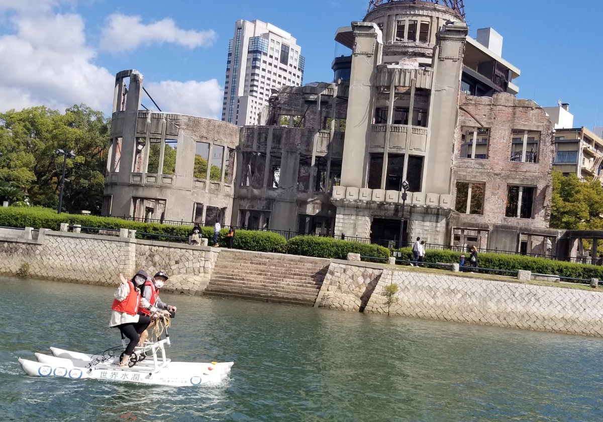 水上自転車「SuiSui」