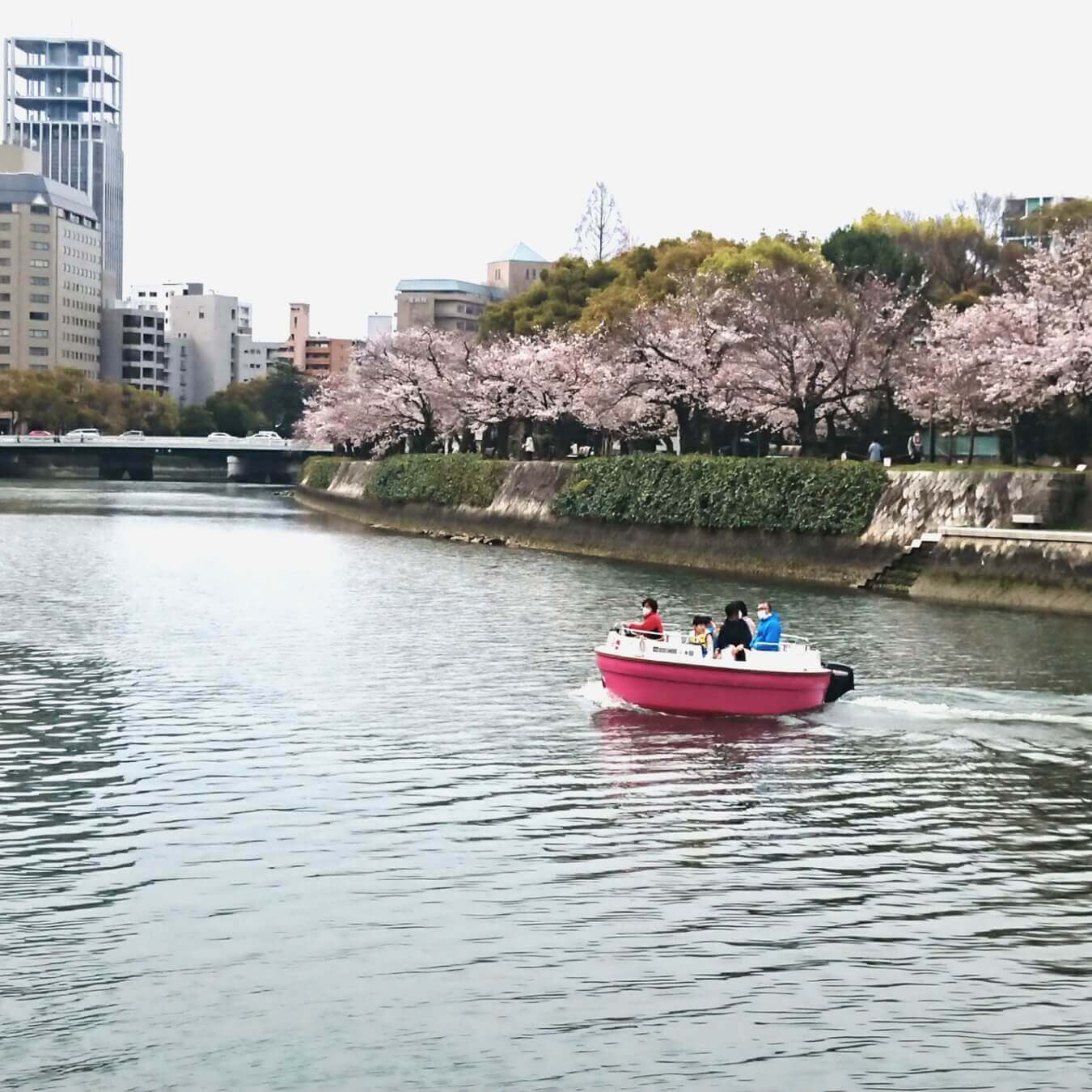 平和公園のりば（元安橋桟橋）光景2